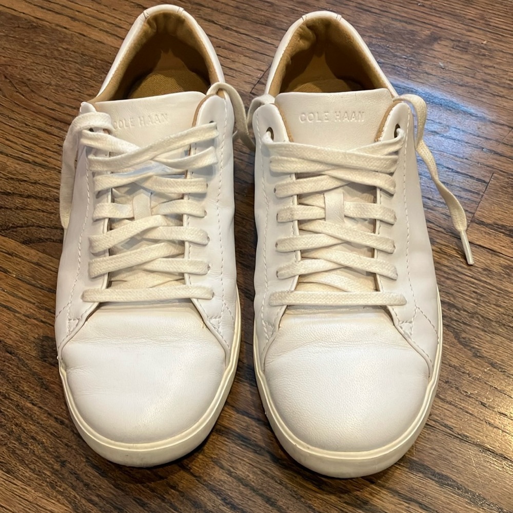 Cole Haan Womens White Sneakers - Size 7.5